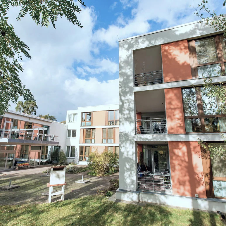 Außenaufnahme Johannesstift, Haus Anna Maria Gerhardt in Berlin