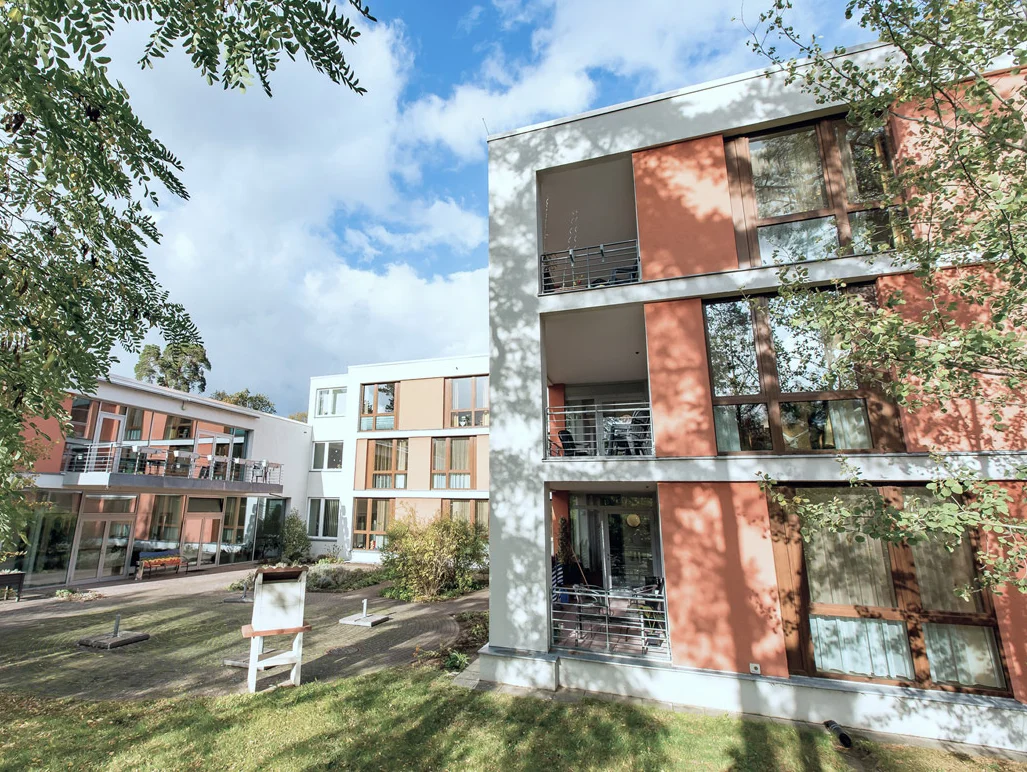 Außenaufnahme Johannesstift, Haus Anna Maria Gerhardt in Berlin